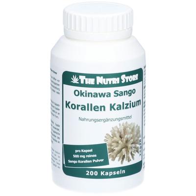Korallen Kalzium 500 mg Kapseln 200 St Image