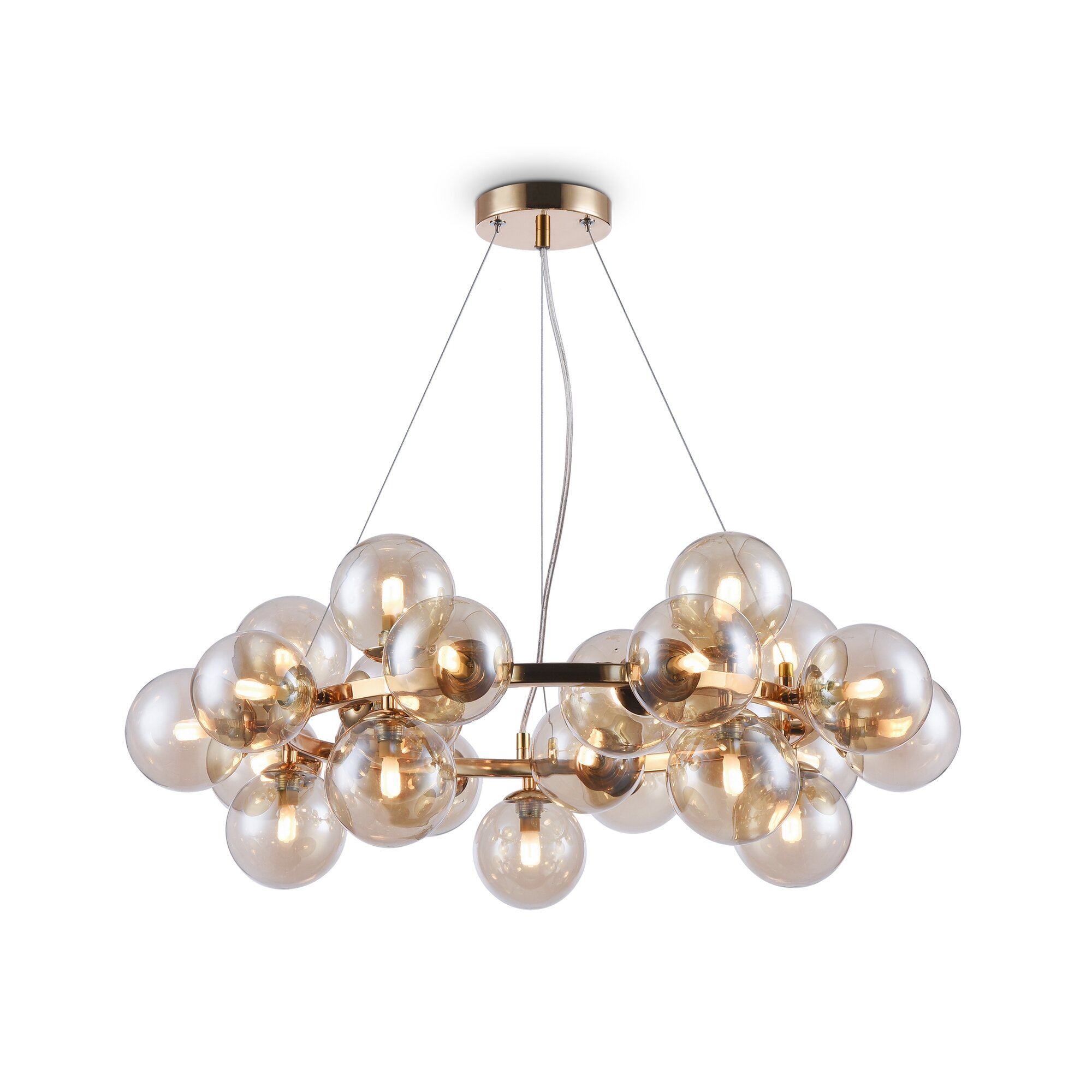 Maytoni »Dallas« Pendelleuchte gold 135,4xØ69 cm