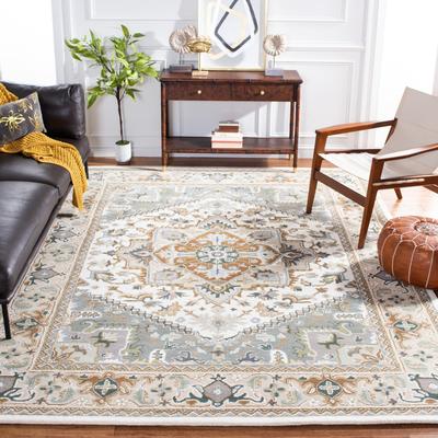 SAFAVIEH Handmade Heritage Asia Traditional Oriental Wool Rug