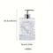 TEMU Ceramic Soap Dispenser Manual Soap Dispenser Pump Bottle Suitable For Bathrooms And Kitchens, Reusable Empty Liquid Soap Container Bohemian Style Embossed Hand Sanitizer Bottle