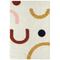 Mini tappeto ad arco multicolore per bambini 160x230