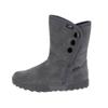 Winterstiefel LICO "Winterstiefel Amalia", Gr. 37, grau, Veloursleder, Schuhe