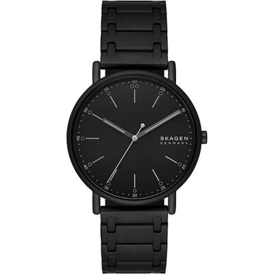 Skagen Signatur Schwarz Herren Armbanduhr SKW6914