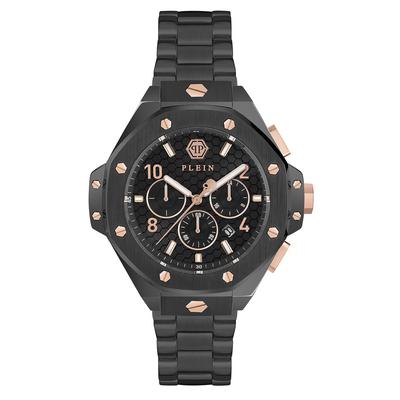 Philipp Plein Plein Chrono Royal Schwarz Herren Armbanduhr PWPRA0424