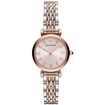 Emporio Armani Gianni T-bar Mehrfarbig Damen Armbanduhr AR11223