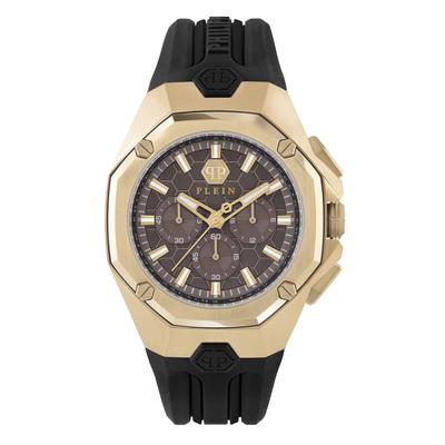 Philipp Plein Octagon Schwarz Herren Armbanduhr PWTBA0423