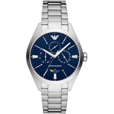 Emporio Armani Claudio Silber Herren Armbanduhr AR11553