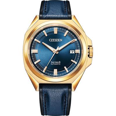 Citizen Serie 8 Herren Blau Uhr NB6012-18L Image