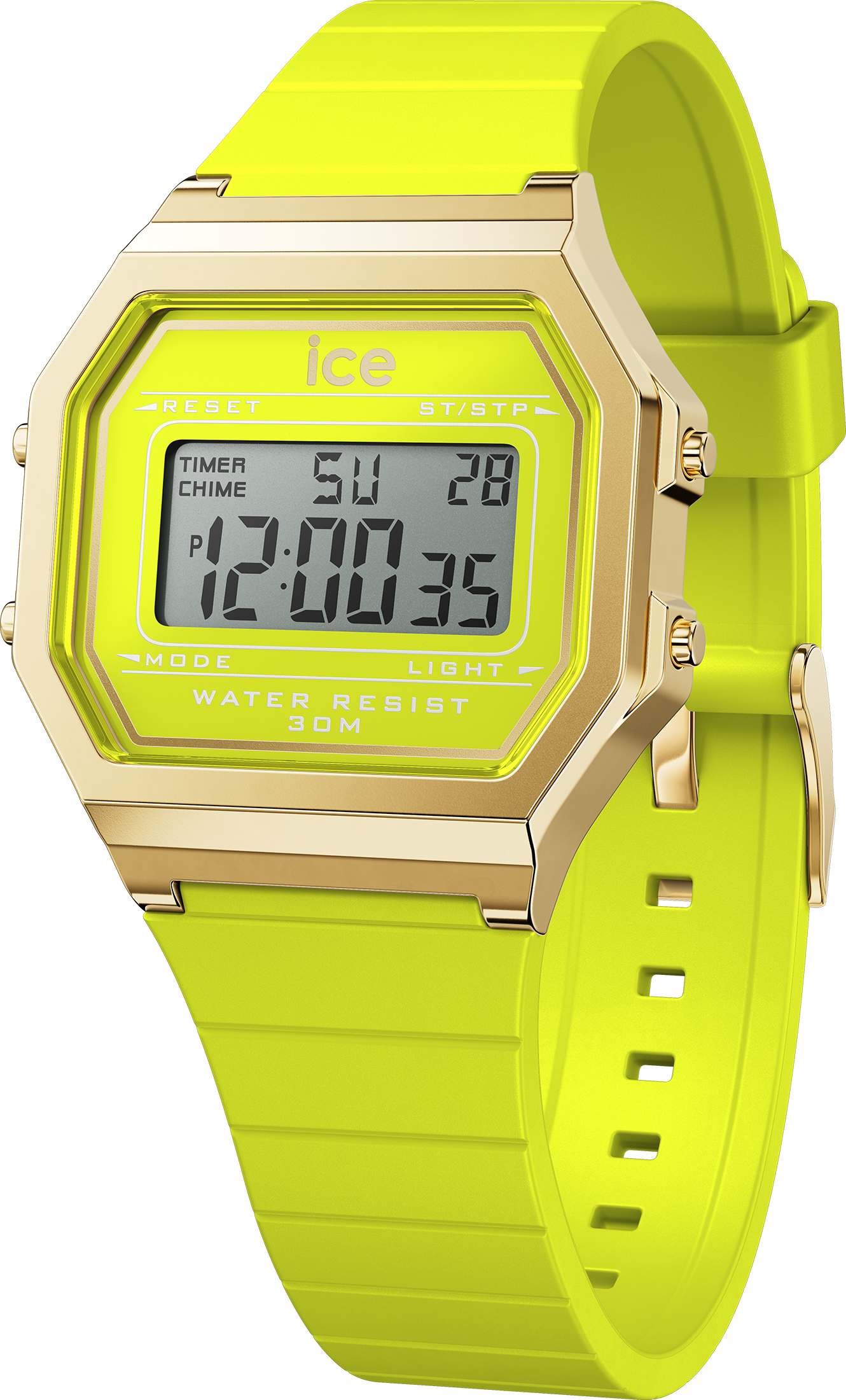 Ice Watch Ice Digit Retro - Sonniges Limette Damen Uhr 022054 Image