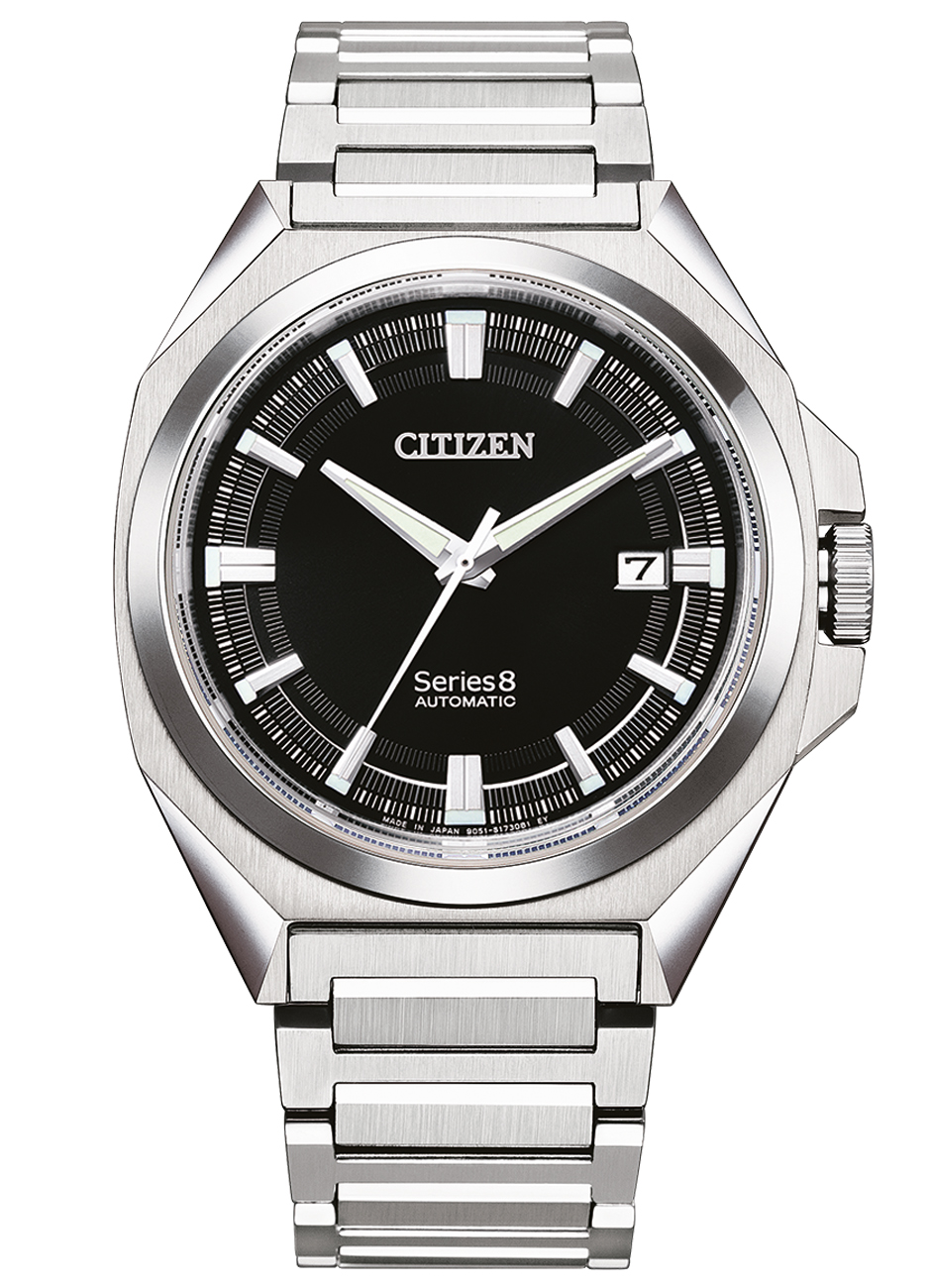Citizen Series 8 Herren Silberne Uhr NB6010-81E Image