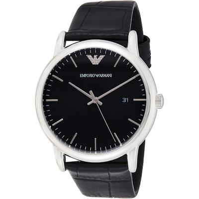 Emporio Armani Luigi Schwarz Herren Armbanduhr AR2500