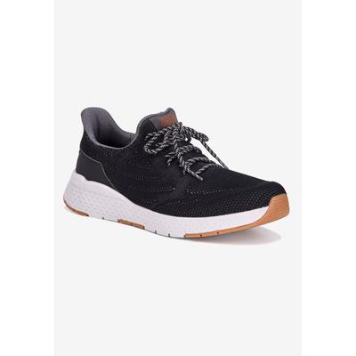 Wide Width Men's Echo Sneakers by Drew in Black Mesh Combo (Size 13 W)