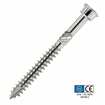 Terrassenschraube Edelstahl Theilo SopaFix 5,0 x 80 mm 300 Stück geprüfte Qualität Image