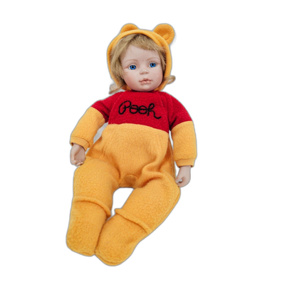 Disney Toys | Ashton Drake Winnie The Pooh Porcelain Doll | Color: Red/Yellow | Size: One Size