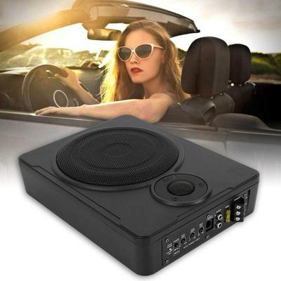 TEMU Under-seat Car Subwoofer Powered Bass Amplifier Slim Enclosure Hifi Slim Speaker Car/truck Subwoofer Sub Audio Amplifier Sub Bass Speaker Kit