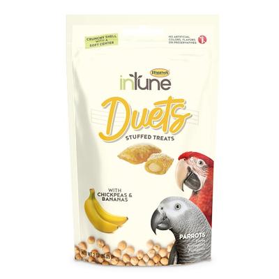 Higgins InTune Duets Chickpeas & Bananas for Parrots & Macaws, 3 oz.