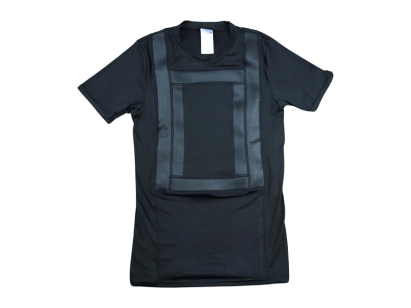 Premier Body Armor Everyday Armor T-Shirt Extra Shirt Only No Armor Panels Black 3XL EAT-BLACK-3XL