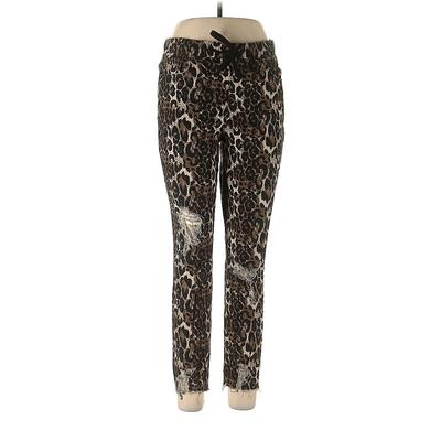 Royalty For Me Casual Pants - Adjustable: Brown Bottoms - Women's Size Medium