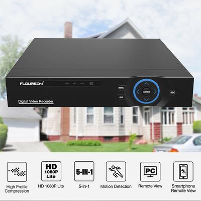 TEMU 4 Channel 1080p Recorder, Hard Drive Not Included, Application Installed, 1080p 4 Ch Dvr No Hdd