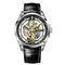 BINBOND Herren Quartz Uhr Luxus große Ziffernblatt Mode Business Leuchtende Wasserdichte Leder Edelstahl Armband Uhr B505