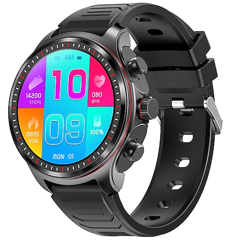 Imosi 1,53 Zoll Smart Watch Bluetooth Anruf Schrittzähler Ohrhörer 2 in 1 Ohrhörer lokale Musikwiedergabe TWS Bluetooth Wireless Sport Headset Smartwatch Image