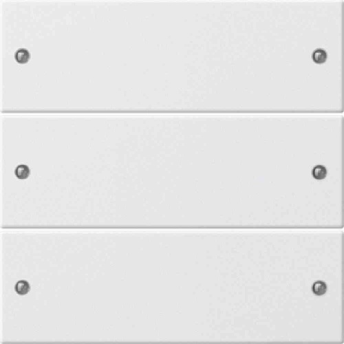 Gira System 55 Tastwippe, KNX, 3f, reinweiß, glänzend, Kunststoff, Thermoplast, 218303 Image