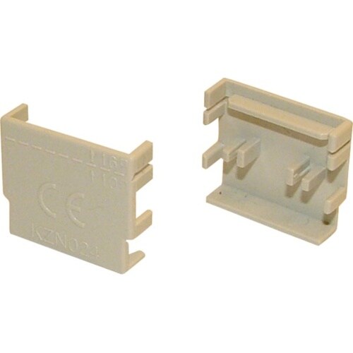 Hager Berührungsschutzabdeckung Endstück, KZN024 Image