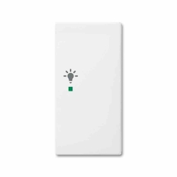 Busch-Jaeger BUSCH-BALANCE SI Tastwippe, Bussystem KNX, 2f, alpinweiß, glänzend, Kunststoff, Thermoplast Image