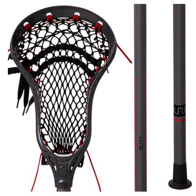 Warrior Burn Next Complete Lacrosse Stick Black/Red