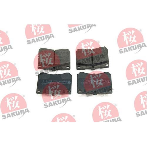 SAKURA Bremsbelagsatz, Scheibenbremse vorne rechts links für MAZDA B0YW-33-23Z B0YW-33-23ZC BRY4-33-23Z 600-30-3620