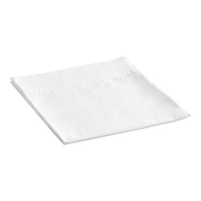 Oxford T300 Blend 42" x 36" Standard Size White Cotton / Polyester Pillowcase - 144/Case