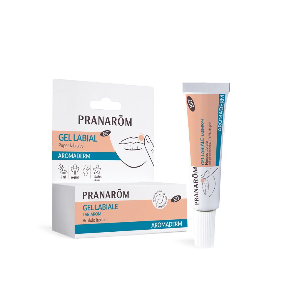 Pranarom Aromaderm Gel Labbiale 5 ml Protezione per le labbra
