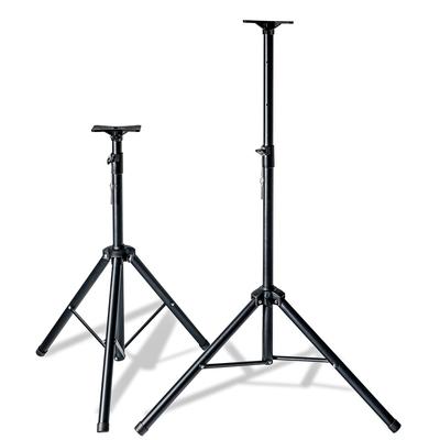 Trademark Innovations Adjustable Speaker Tripod Stand Set of 2