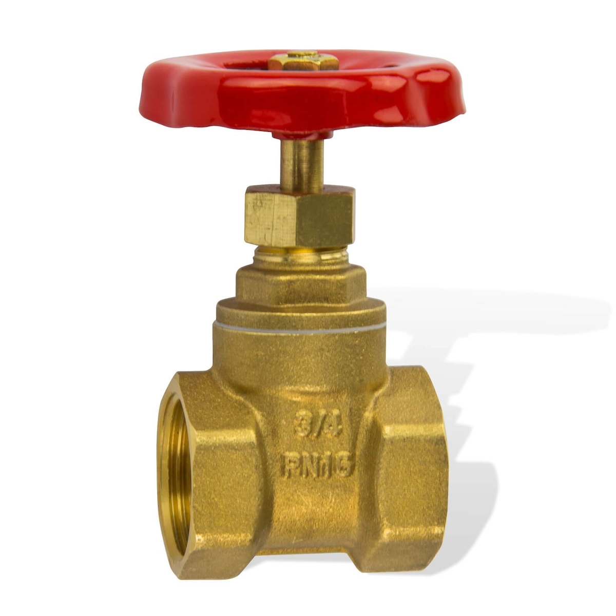 Messing Absperrschieber 2 Zoll DN50 Muffenschieber Heizungsschieber Schieber Image