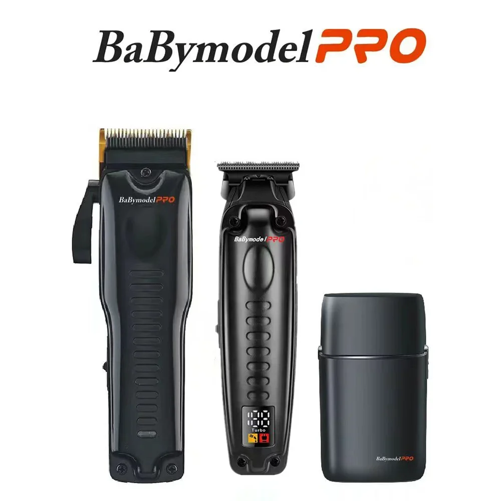 7500 U/min Babymodel PRO Herren Professioneller Friseursalon Haarschneider Trimmer Rasierer Set Leistungsstarker Motor DLC Legierungsklinge Image