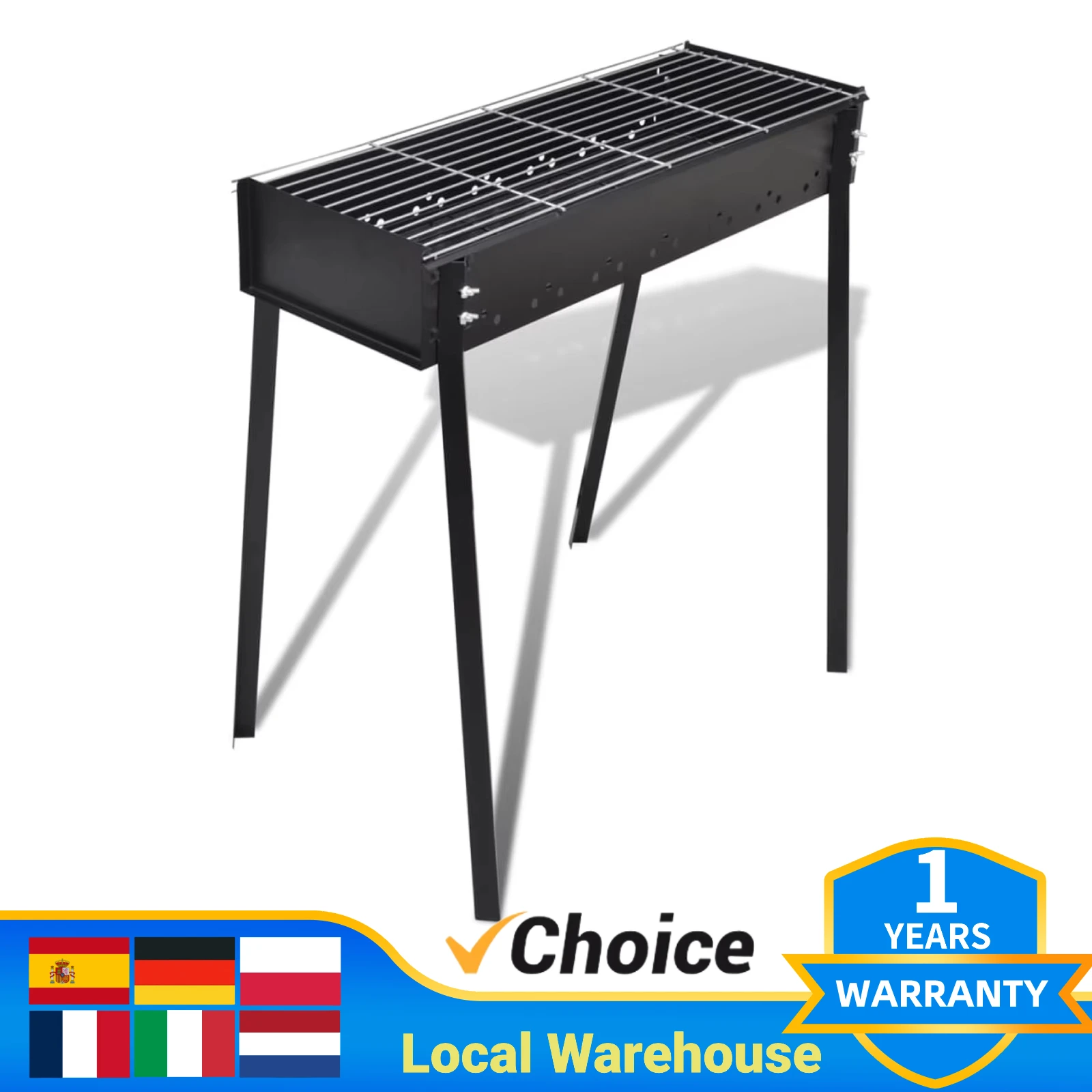 Grill Ofen Haushalt Grill Grill Im Freien Rauchfreien Grill Holzkohle Hof BBQ Tragbare Grill Ofen Liefert Werkzeuge Image