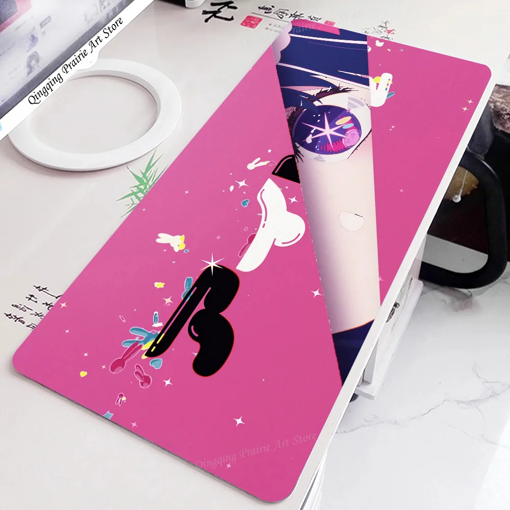 1pc-neue Pop Anime Oshi No Ko Boden matte Maus matte Schreibtisch matte mit Pad Gaming Zubehör Prime Gaming XXL Tastatur Pad Polster matte