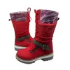 Schuhe für Frauen Damen Winter Schnürstiefel Mid-Tube Stiefel niedrige Absätze runde Zehen Stiefel warme Stiefel plus Größe 36-43 Zapatos de Mujer
