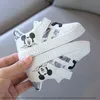 Disney weiße Freizeit schuhe für Baby Mädchen Marke Kinder Sneaker Mickey Mouse Kinder Sportschuhe Kleinkind Wanderschuhe Größe 25
