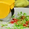 1pc-kreative Hopper Küche geschnitten Zwiebel Knoblauch Cutter Drahts ch neider Gemüses ch neider Küchen zubehör Gadgets