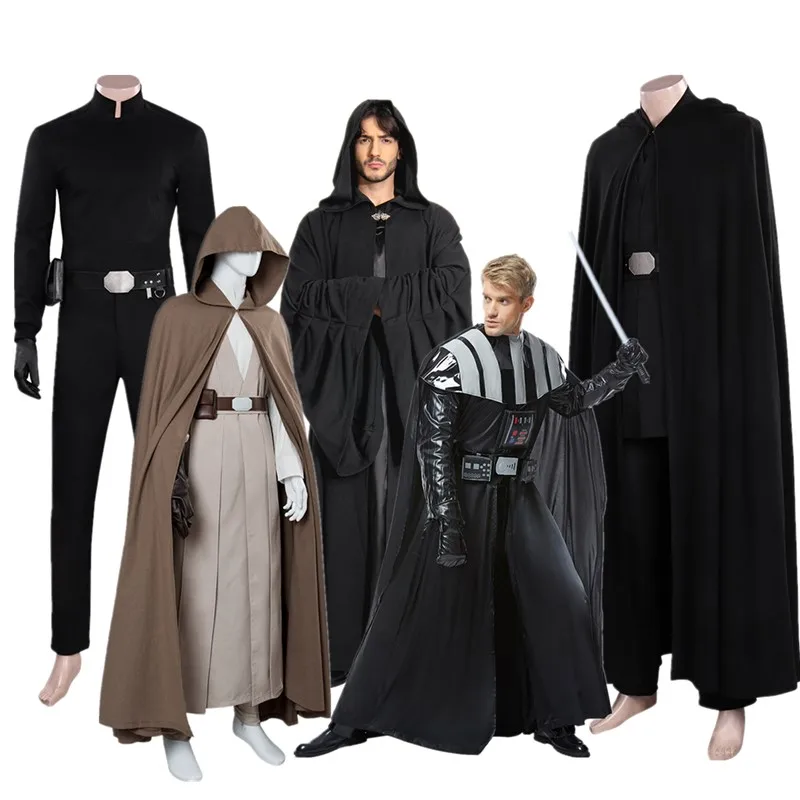 Episode V The Empire Strikes Luke Cos Skywalker Cosplay Roleplay Gürtel Gürteltasche Kostüm Outfits Erwachsene Männer Halloween Karneval Anzug Image
