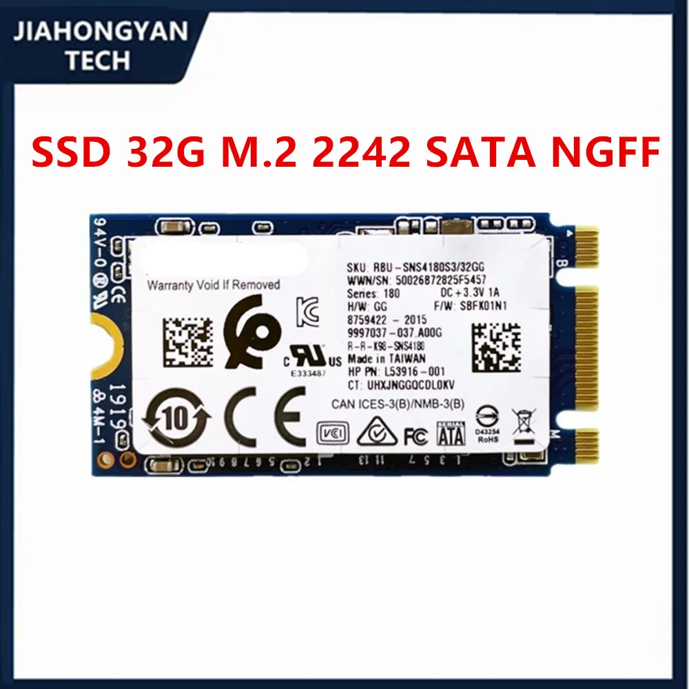 Original für Kingston 32g m2 SSD Solid State Drive m.2 ngff 2242 Schnitts telle Sata Solid State Drive Image