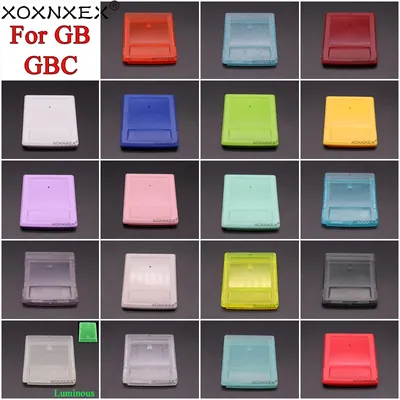 Xoxnxex 1 stücke hochwertige kunststoffs chale für gbc für gb spielkarte patrone shell abdeckung Image