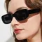 Retro Rechteck Sonnenbrille für Frauen Männer trend ige Mode Süßigkeiten Farbe Sonnenbrille 90er Jahre Sonnenbrille Vintage Sonnenbrillen UV400 Schutz