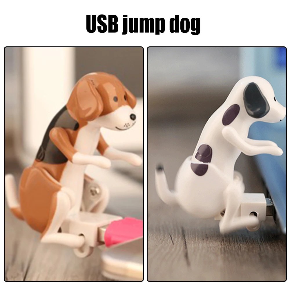 Lustiger humpender Hund streunender Hund USB staub dichte Abdeckung Mini humping niedlichen Punkt Hundes pielzeug niedlichen humpenden streunenden Hund schnelles Ladekabel Image