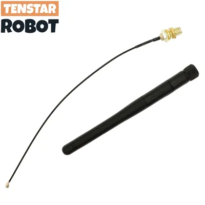 2,4 G Antenne gefaltet Bluetooth Wifi Modul ZigBee SMA zu IPEX Feeder Line 2,4 GHz Image