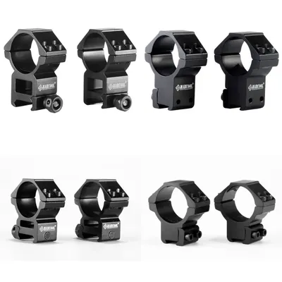 Marcool 2PCS 30mm/25.4mm Scope Ring Mount Riflescope Rings Mount 11mm Dovetail Scope Rail 20mm Picatinny for Hunting Airsoft