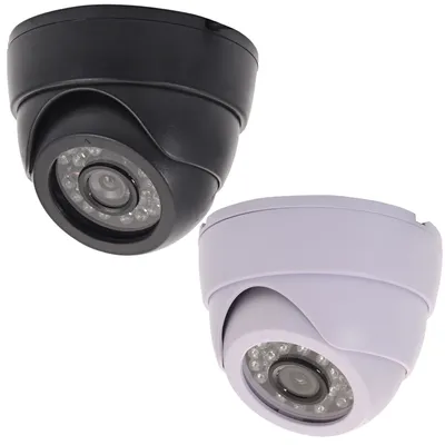 1200tvl 3,6mm 24 LED Outdoor-Sicherheit ir Nachtsicht CCTV-Kamera Monitor 1/3 "cmos Farbe NTSC Objektiv Kuppel Kamera 1080p IP-Kamera