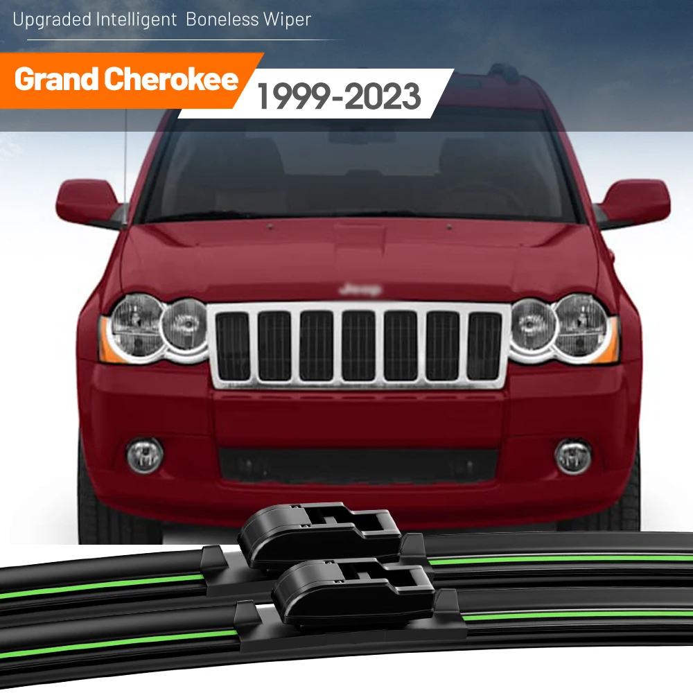 2x für jeep grand cherokee wj wg wh wk wl mk2 mk3 mk4 mk5 2014-2016 vordere Scheiben wischer blätter Windschutz scheiben fenster zubehör Image