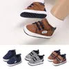 Baby Schuhe Leinwand High Top lässig weiche Sohle Neugeborenen Sport Walking 0-18 Monate